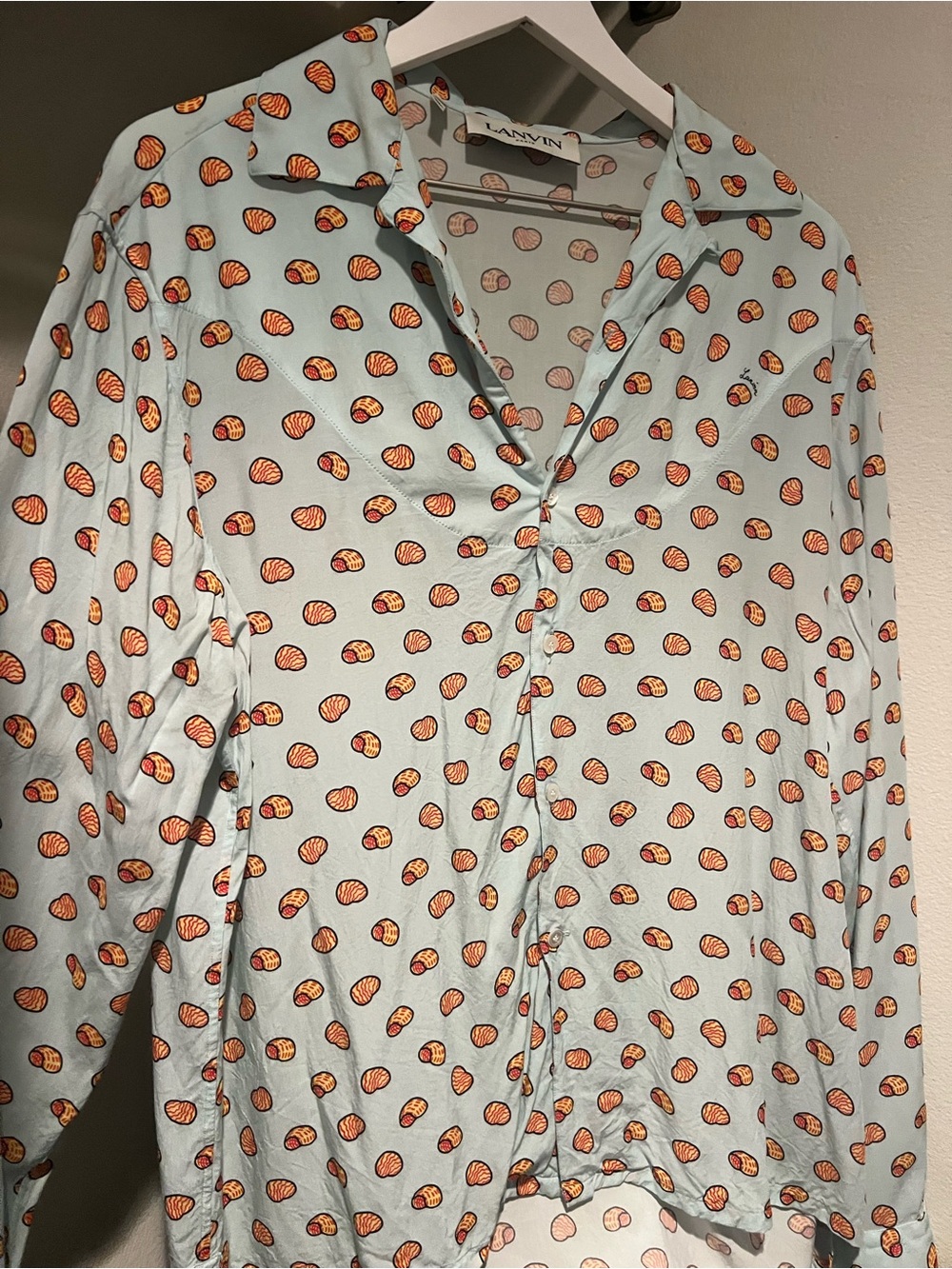 Lanvin printed blouse